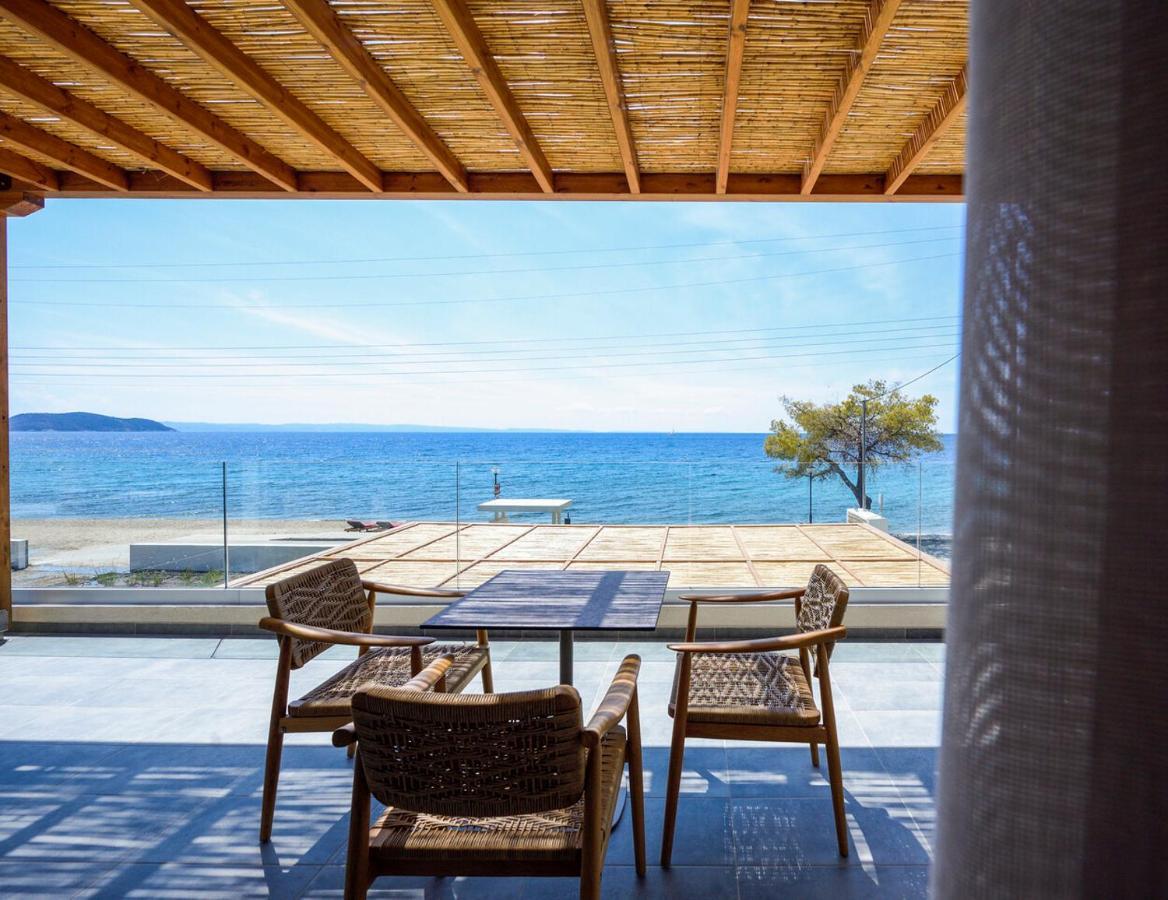 Amyntas Seafront Hotel Néos Marmarás Exterior foto