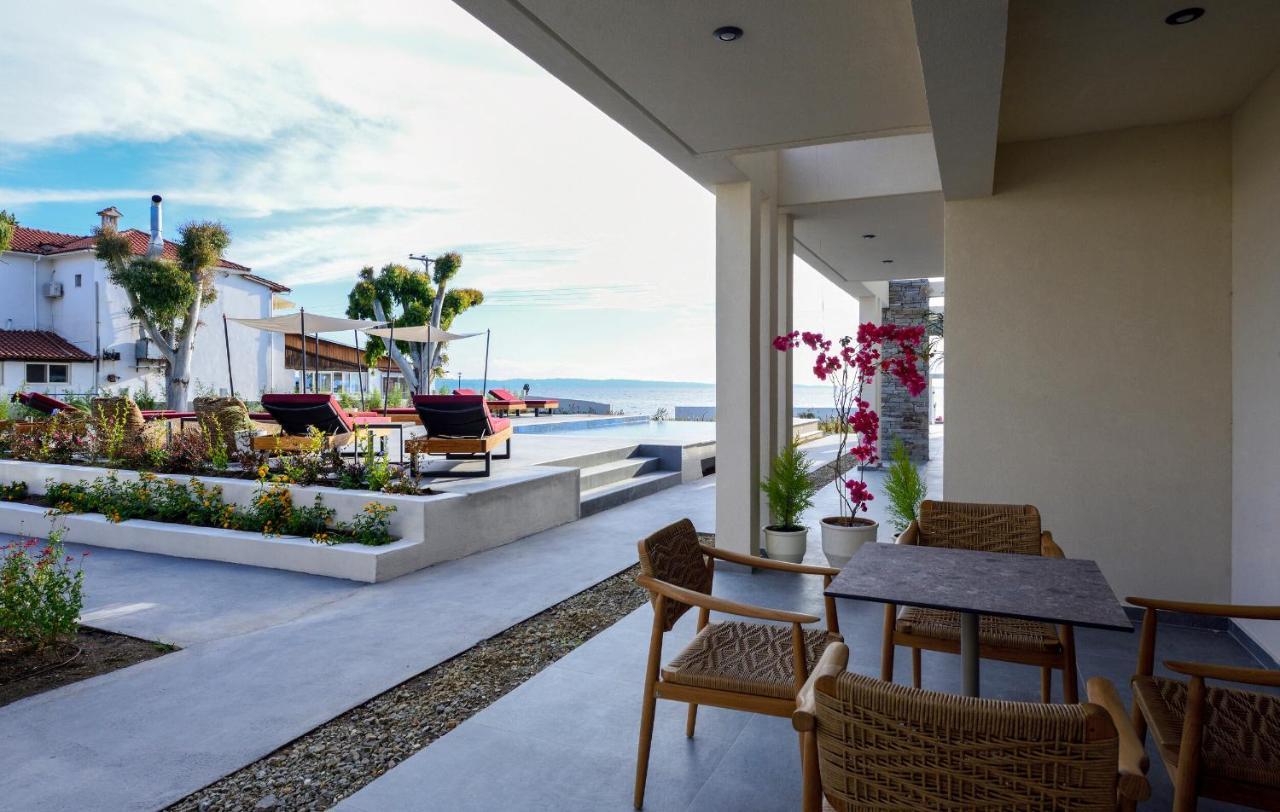 Amyntas Seafront Hotel Néos Marmarás Exterior foto