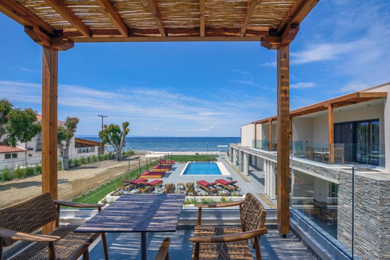 Amyntas Seafront Hotel Néos Marmarás Exterior foto